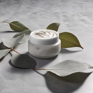 Organic body lotion with essential oils